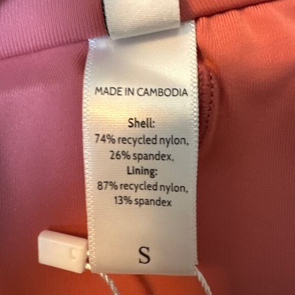 Andie Swim The Scala Top Strapless Bandeau in Punch Size Small NWT - Picture 8 of 11